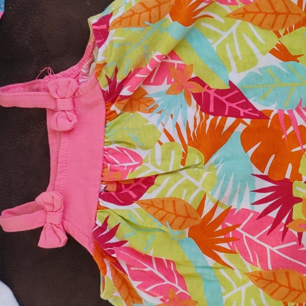 Colorful summer drese